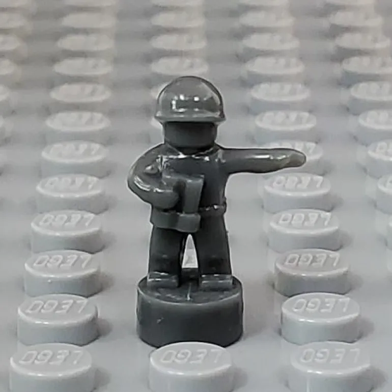 The Brick Show Shop Soldier with Binoculars - Nano Military Soldier for LEGO