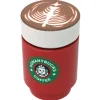 The Brick Show Shop Somanybucks Christmas Coffee Cup w/ Christmas Tree Foam for Minifigs m