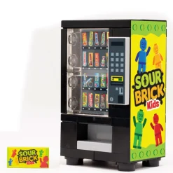 The Brick Show Shop Sour Brick Kids - B3 Customs Candy Vending Machine made using LEGO par