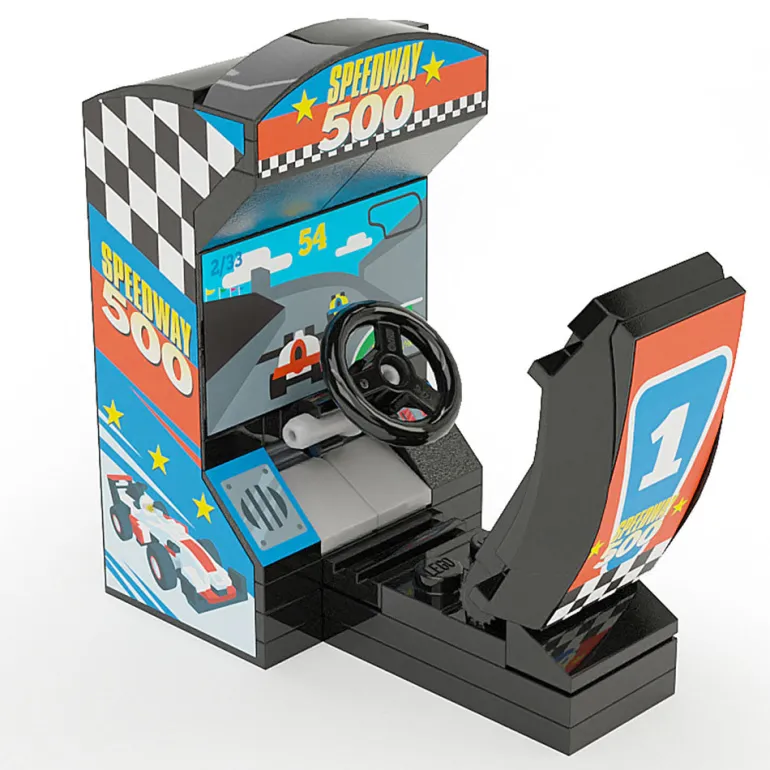 The Brick Show Shop Speedway 500 - B3 Customs Arcade Racing Game