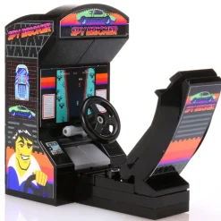 The Brick Show Shop Spy Bricker - Custom Arcade Racing Game made using LEGO parts