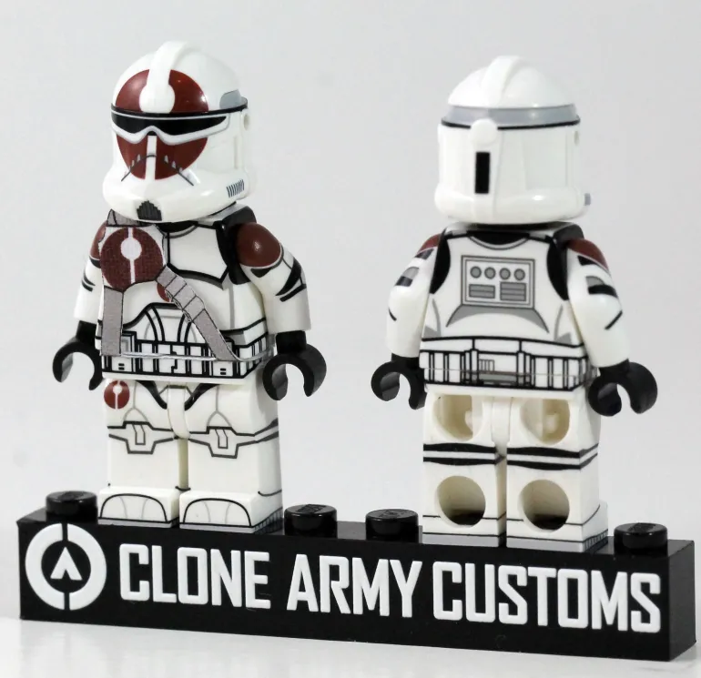 The Brick Show Shop 91st Hunter Realistic Recon Trooper Star Wars Minifig - Clone Army Cus