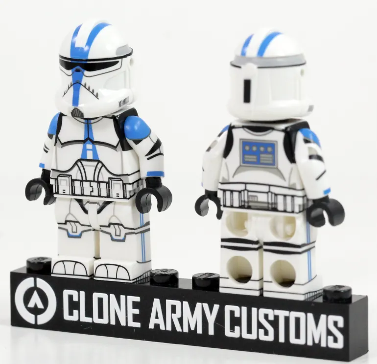 The Brick Show Shop 501st Realistic Recon Trooper Star Wars Minifig - Clone Army Customs (