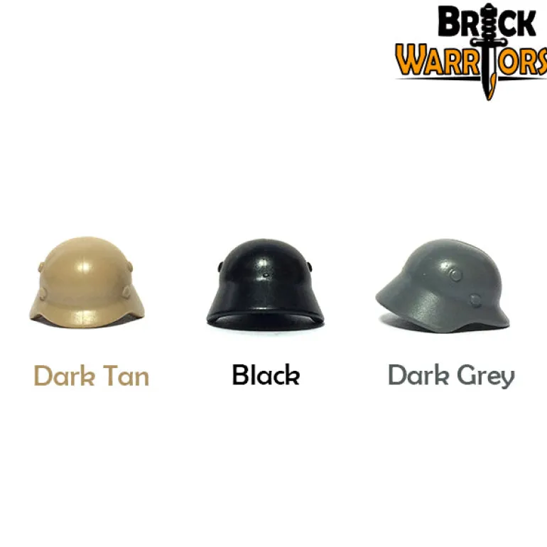 The Brick Show Shop Stahlhelm German WW2 Helmet - LEGO Compatible (Brick Warriors)