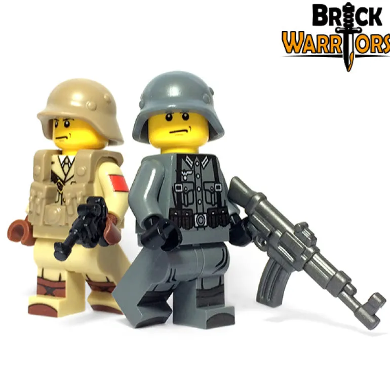The Brick Show Shop Stahlhelm German WW2 Helmet - LEGO Compatible (Brick Warriors)