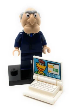 The Brick Show Shop Statler - LEGO Muppets / Disney Collectible Minifigure (2022)