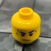 The Brick Show Shop Stern Male with Sweat Droplets (Yellow Flesh) - Official LEGO® Minifig