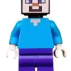 The Brick Show Shop Steve (Purple Pants) - LEGO Minecraft Minifigure (2022)