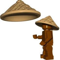 The Brick Show Shop Straw Hat - LEGO Compatible (Brick Warriors)