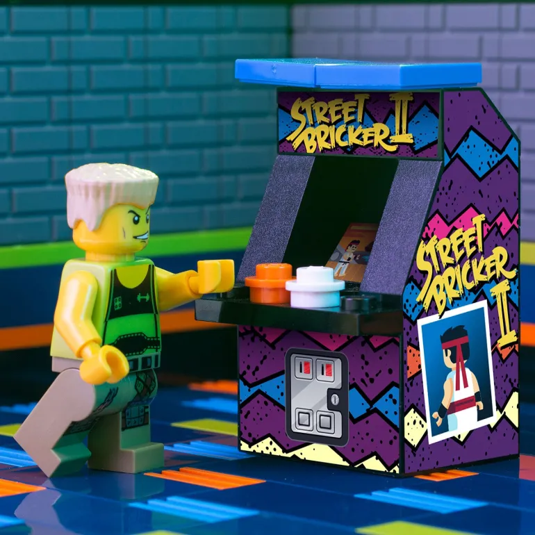 The Brick Show Shop Street Bricker II - B3 Customs Arcade Machine