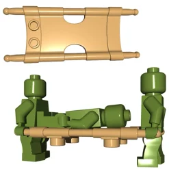 The Brick Show Shop Stretcher for LEGO Minifigures - Brick Warriors