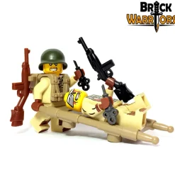 The Brick Show Shop Stretcher for LEGO Minifigures - Brick Warriors