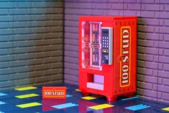 The Brick Show Shop 100 Stud - B3 Customs® Candy Vending Machine made using LEGO bricks
