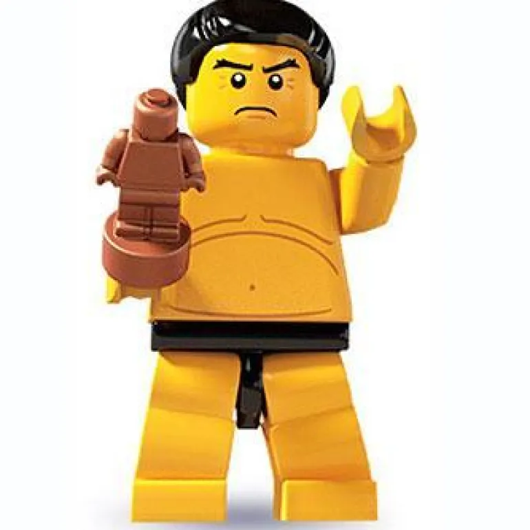 The Brick Show Shop Sumo Wrestler - Series 3 LEGO Collectible Minifigure (2011)