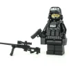 The Brick Show Shop SWAT Police Sniper - Custom LEGO Military Minifigure