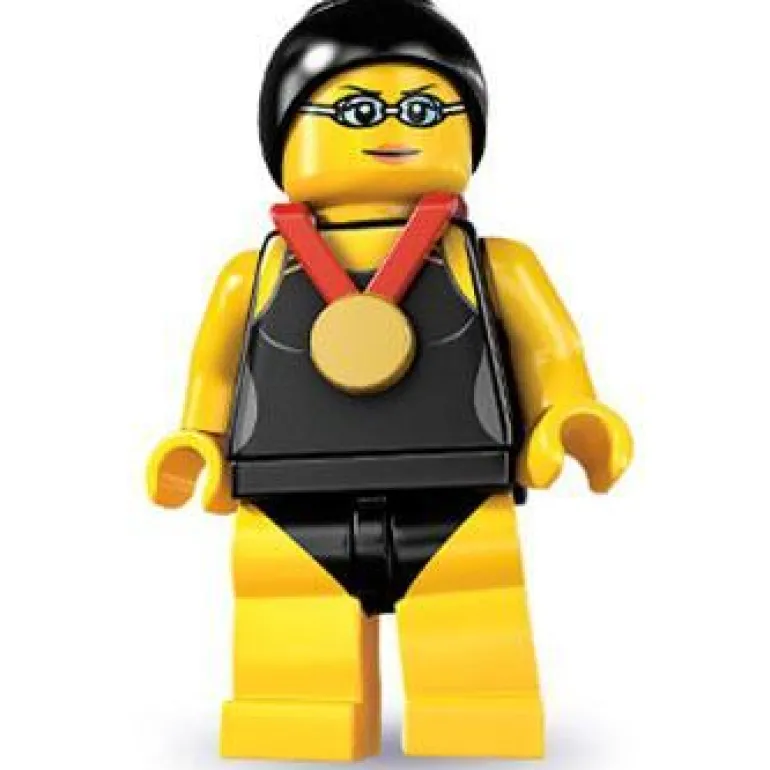 The Brick Show Shop Swimming Champion - Series 7 LEGO Collectible Minifigure (2012)