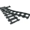 The Brick Show Shop Switch Point Left Train Track - Official LEGO® Part