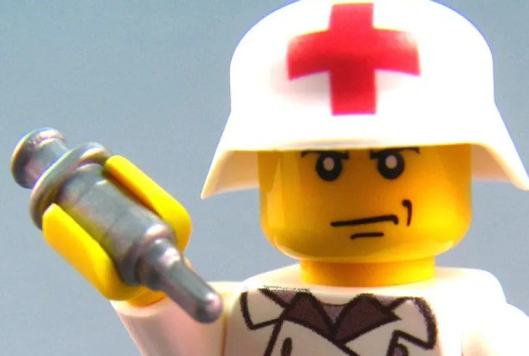 The Brick Show Shop Syringe / Needle (Medical) for LEGO Minifigures - BrickArms