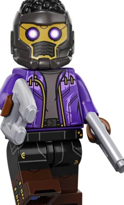 The Brick Show Shop T'Challa as Star-Lord - LEGO Marvel Collectible Minifigure (Series 1)