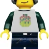 The Brick Show Shop Techno DJ (No Accessories) - LEGO Series 8 Collectible Minifigure (201