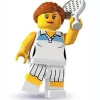 The Brick Show Shop Tennis Player - Series 3 LEGO Collectible Minifigure (2011)