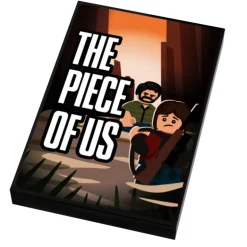 The Brick Show Shop The Piece of Us Video Game Cover (2x3 Tile) made using LEGO part - B3