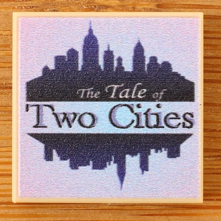 The Brick Show Shop The Tale of Two Cities - Custom Book (2x2 Tile)