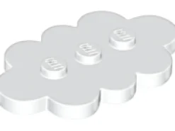 The Brick Show Shop Tile, Modified 3 x 5 Cloud - Official LEGO® Part
