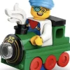 The Brick Show Shop Train Kid - LEGO Collectible Minifigure 71045 (Series 25) (2024)