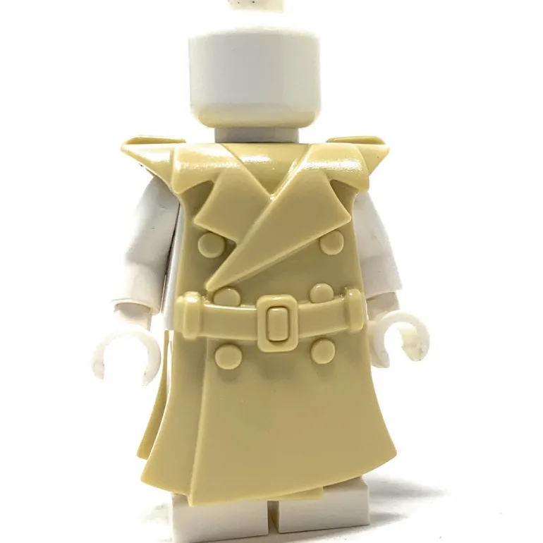 The Brick Show Shop Trench Coat for LEGO Minifigures