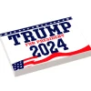 The Brick Show Shop Trump 2024 Election USA Campaign Sign (2x3 Tile) made using LEGO part