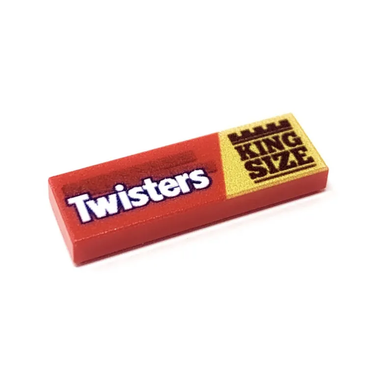 The Brick Show Shop Twisters Candy (King Size) - B3 Customs® Printed 1x3 Tile