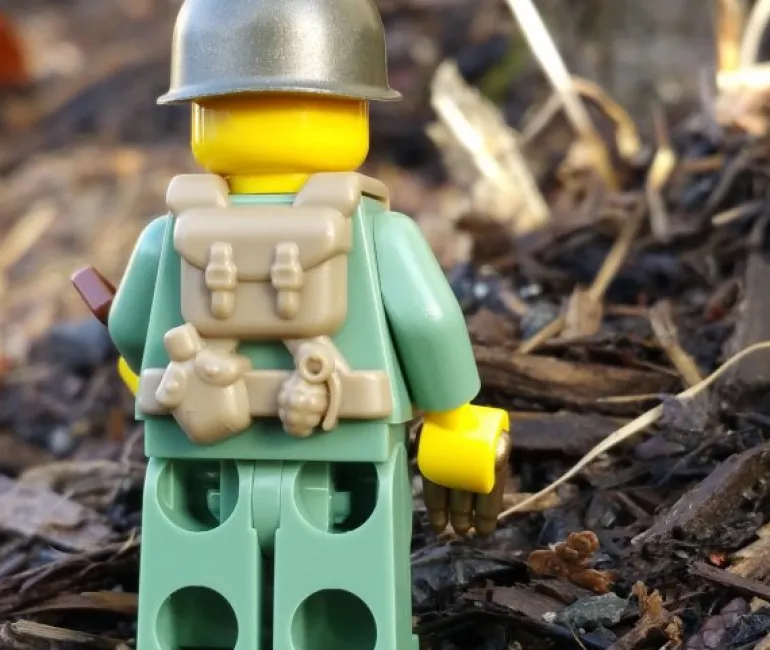 The Brick Show Shop USA Scout Vest for LEGO Minifigures - BrickArms