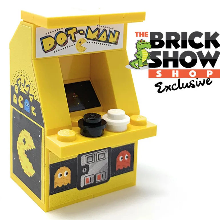 The Brick Show Shop VAULTED!! EXCLUSIVE B3 Customs Dot-Man Arcade Machine