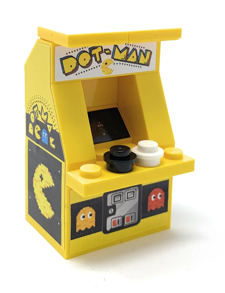 The Brick Show Shop VAULTED!! EXCLUSIVE B3 Customs Dot-Man Arcade Machine