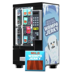 The Brick Show Shop Wampa Beef Jerky Minifig Vending Machine Building Set made using LEGO
