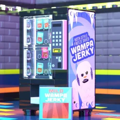 The Brick Show Shop Wampa Beef Jerky Minifig Vending Machine Building Set made using LEGO