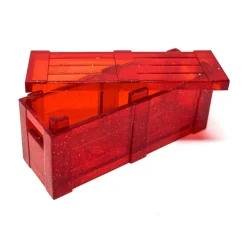 The Brick Show Shop Weapon Crate w/ Lid for LEGO Minifigures - LEGO Compatible