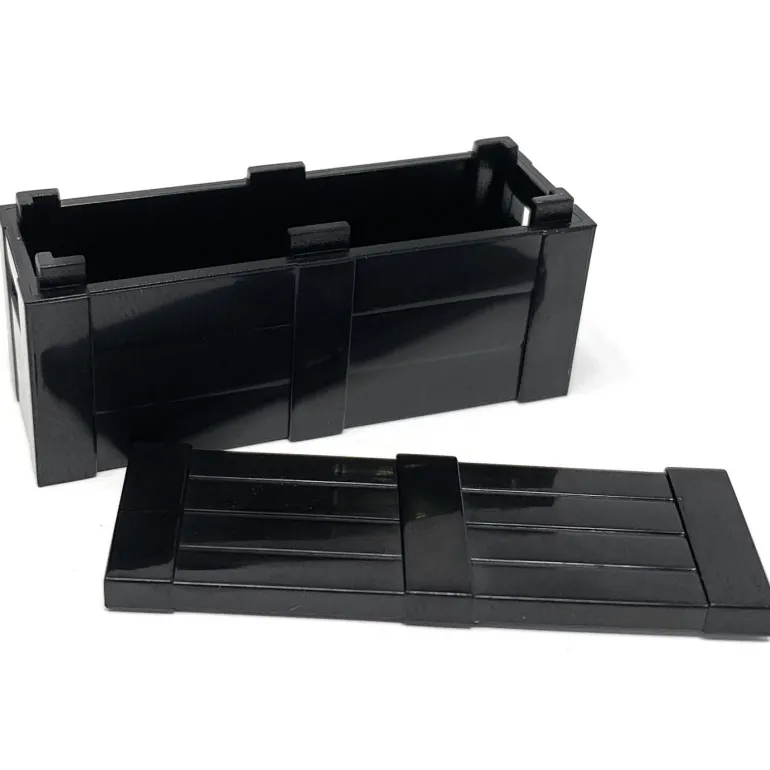 The Brick Show Shop Weapon Crate w/ Lid for LEGO Minifigures - LEGO Compatible