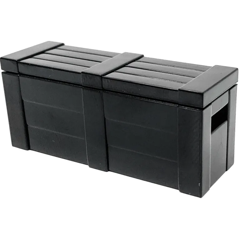 The Brick Show Shop Weapon Crate w/ Lid for LEGO Minifigures - LEGO Compatible