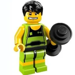 The Brick Show Shop Weightlifter - Series 2 LEGO Collectible Minifigure (2010)