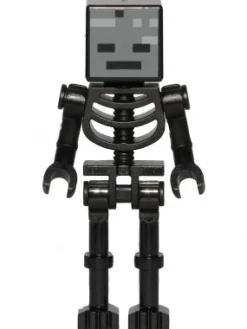 The Brick Show Shop Wither Skeleton (Bent Arms) - LEGO Minecraft Minifigure (2021)