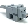 The Brick Show Shop Wolf - LEGO Minecraft Minifigure