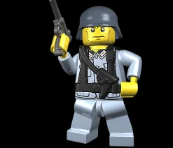 The Brick Show Shop WW2 German Command Vest for LEGO Minifigures - BrickArms