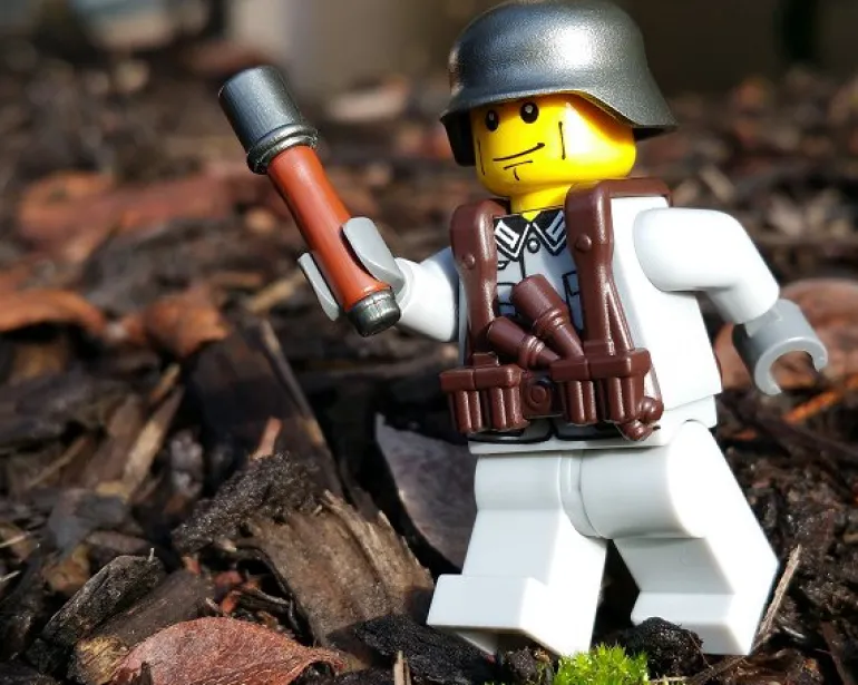 The Brick Show Shop WW2 German Grenadier Vest for LEGO Minifigures - BrickArms