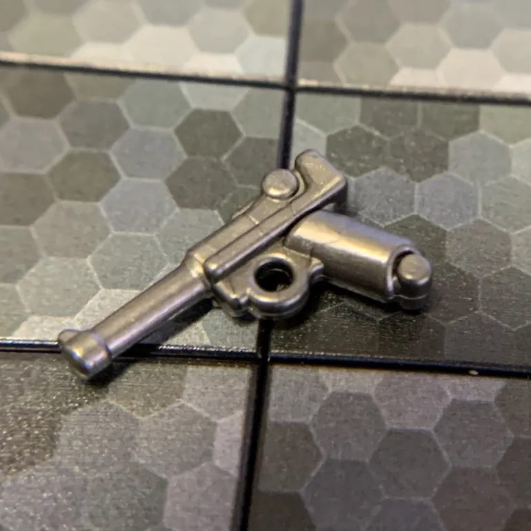 The Brick Show Shop WW2 German P08 Luger - BrickArms for LEGO Minifigures