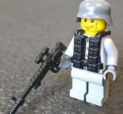 The Brick Show Shop WW2 German Paratrooper Vest for LEGO Minifigures - BrickArms