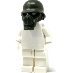The Brick Show Shop WW2 US Gas Mask for LEGO Minifigure - LEGO Compatible (Brick Warriors)