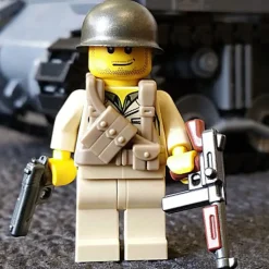 The Brick Show Shop WW2 USA Army Ranger Vest for LEGO Minifigures - BrickArms