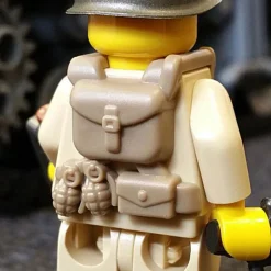 The Brick Show Shop WW2 USA Army Ranger Vest for LEGO Minifigures - BrickArms